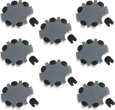 Produktbild von JB White 48 Stück ProWax MiniFit Cerumenfilter für Hörgeräte kompatibel mit Oticon, Bernafon und Auditio Hörgeräten, 8x Disk mit 6 Werkzeugen und 6 Filtern, schwarz