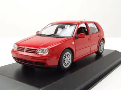 Produktbild von Maxichamps 940056061 VW Golf 4 1999 rot 1:43