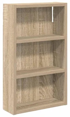 Produktbild von Eleganten-Stil Badezimmer-Wandschrank 1 PC,Modernes Design,Badmöbel,Badezimmer,mit Regal Sonoma-Eiche 30x10x50 cm - Spiegelschränke - Möbel26