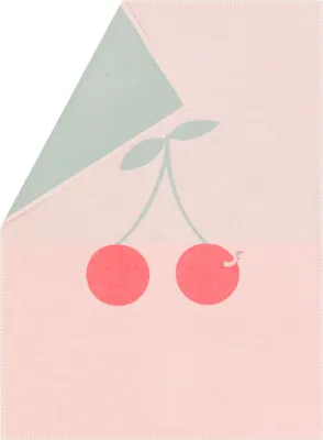 Produktbild von David Fussenegger Babydecke Lili mit Stick 'Wurm' 70 x 90 cm Altrosa