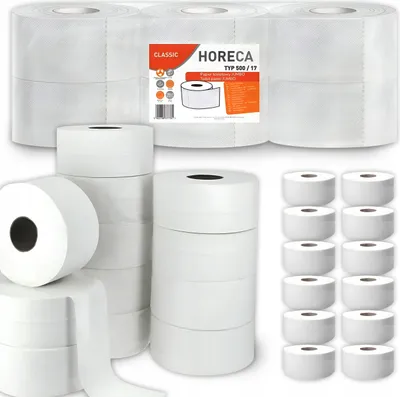 Obrázok produktu pre Horeca 2-vrstvový toaletný papier, 6 rolí