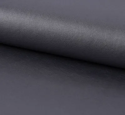 Produktbild von Bekleidungsstoff Meterware Kunstleder Kunstleder anthrazit 1,4m