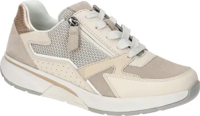 Produktbild von Gabor ROLLINGSOFT Damenschuhe - bequeme Schnür- Halbschuhe beige Freizeit NEU
