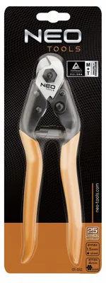 Produktbild von NEO TOOLS Drahtseilschneider 190mm für Stahlseile