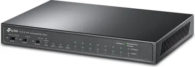 Image de TP-LINK Commutateur de bureau à 8 ports 10/100Mbps + 3 ports Gigabit avec 8 ports PoE+