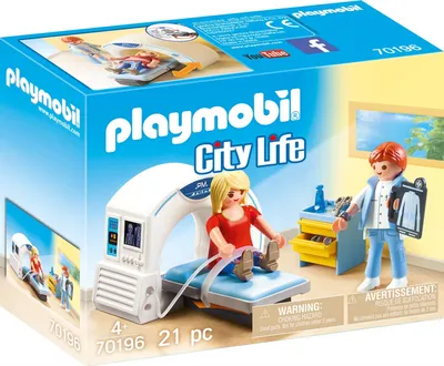 Produktbild von PLAYMOBIL 70196 - City Life - Beim Facharzt: Radiologe