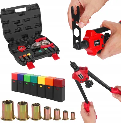 Zdjęcie produktu dla Nitownica do Nitonakrętek M3-M12 Kraft&Dele