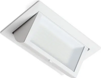 Produktbild von LED Downlight Einbaustrahler Schwenkbar Rechteckig 40W Chip  CCT Wählbar 120 lm/W  Ausschnitt 210X125 mm Wählbar (Neutral-Kalt)