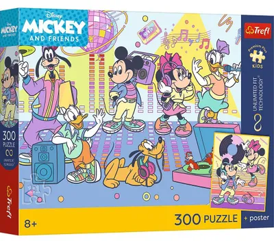 Produktbild von Trefl, Mickey Maus, 300 Teile Premium Plus Puzzle