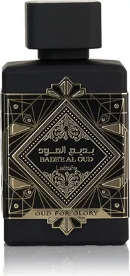 Produktbild von Lattafa Badee Al Oud – Oud for glory, Unisex, 100 ml, Nicht nachfüllbare Flasche, Flüssiges Parfüm, Bergamotte, Schwarze Johannisbeere, Rosa Pfefferkorn, Karamell, Oud, Pfingstrose