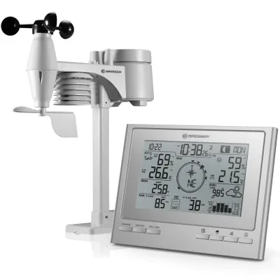 Immagine prodotto di Bresser Meteo 7 in 1 Climatescout RC Stazione meteorologica Bianca Taglia unica / Spina UE Bianca Taglia unica