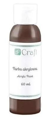 Productafbeelding van Donkerbruine acrylverf, 60 ml - Dalprint dpCraft