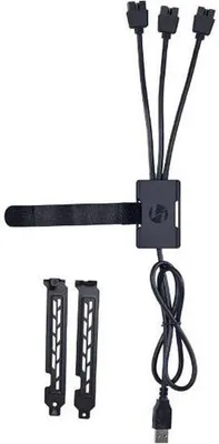 Produktbild von Lian Li PW-U2TPAB, USB Typ-A, 3 x IDC (9 pin), Männlich, Männlich, Gerade, Gerade