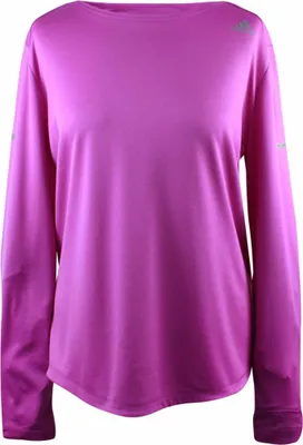 Produktbild von Adidas Laufshirt schnelltrocknend mit Rundhalsausschnitt und reflektierenden Details