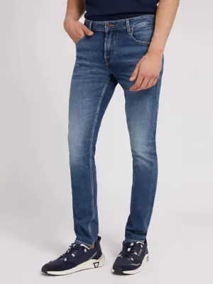 Produktbild von Guess Jeans Skinny-Fit-Jeans Miami mit Label-Patch im 5-Pocket Style