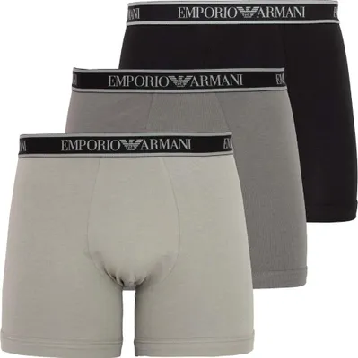 Produktbild von Emporio Armani Herren Boxershorts 3er Pack etwas länger am Bein Core Logoband AF20669 EM000261 XXL 3-Boxer/Mix MC208