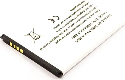 Produktbild von Akku für Alcatel One Touch Pixi 3 (4.5) Li-Ion 3,7 Volt 1300 mAh schwarz.