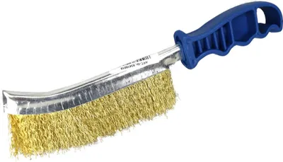 Produktbild von Drahtbürste 25cm 1Stück Messing Handdrahtbürste Bremssattelbürste Grillbürste