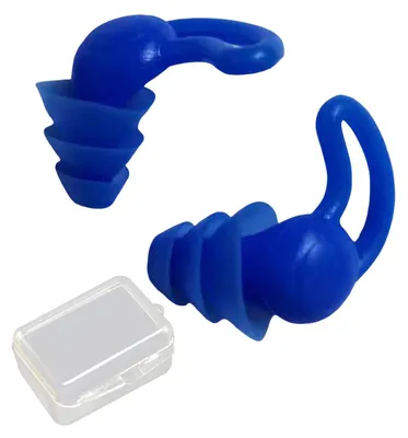 Produktbild von 1 Paar Silikon-Ohrstöpsel zur Geräuschreduzierung, waschbar, wasserdicht, weich, wiederverwendbar, Gehörschutz für Konzerte, Arbeit, Studium, Schlafen, geräuschlose Ohrstöpsel