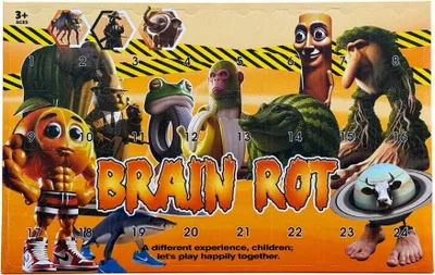 Obrázek produktu pro Adventní kalendář - Italian Brainrot, figurky.