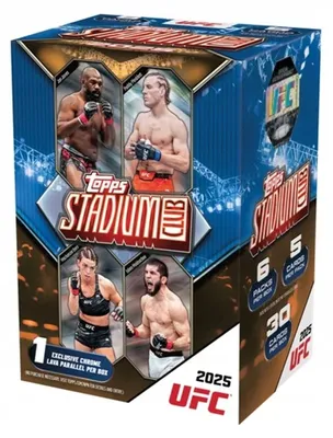 Produktbild von 2025 Topps Stadium Club UFC – Value Box | Chance of an Autograph