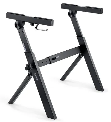 Produktbild von Keyboardständer Klaviertischständer - Zusammenklappbar - Metall - Höhenverstellbar - für 37 bis 88 Tasten