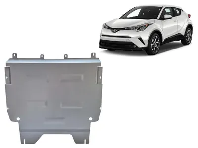 Image de Protection anti-encastrement en aluminium pour moteur de la marque Toyota C-HR