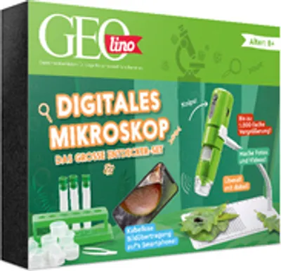 Produktbild von Franzis Verlag Experimentierkasten GEOLINO Digitales Mikroskop Deutsch