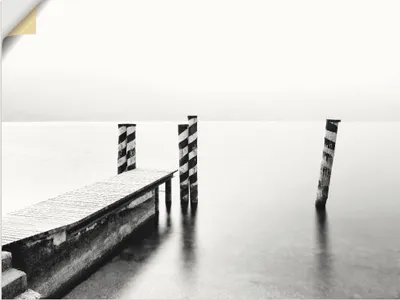 Produktbild von ARTland Wandbild, selbstklebend Einsam Größe: 120x90 cm