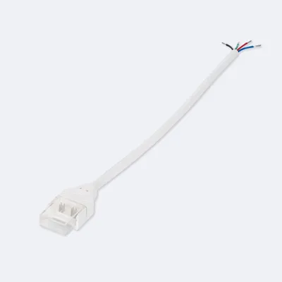 Produktbild von Verbinder mit Kabel für RGB LED Streifen 12/24/220V SMD Silicone FLEX Breite 12 mm 12 mm