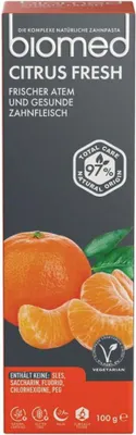 Image de SPLAT PASTA BIOMED CITRUS FRESH Dentifrice 100g