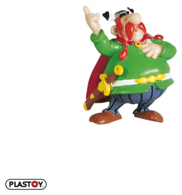 Productafbeelding van Plastoy Asterix figuur: Majestix, de chef, 6 cm