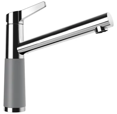 Produktbild von SCHOCK Armatur SC-510 in CROMA mit Festauslauf / CRISTALITE® Basic Line / Einhebelmischer
