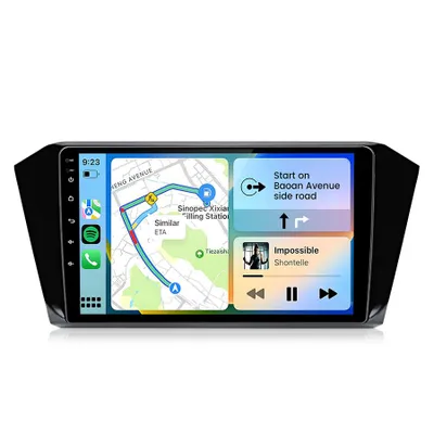 Immagine prodotto di Autoradio Hexinex Android 15 per VW Passat B8 (2018-2021) 10 pollici, 4 core, 2 GB + 64 GB, WLAN, CarPlay