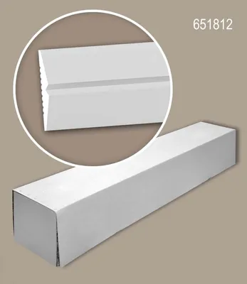 Produktbild von Profhome 651812-box Wandleisten 1 Karton SET mit 30 Friesleisten | 60 m