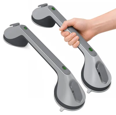 Produktbild von Handgriff mit Saugnapf für das Badezimmer, Abnehmbar und Ohne Bohren