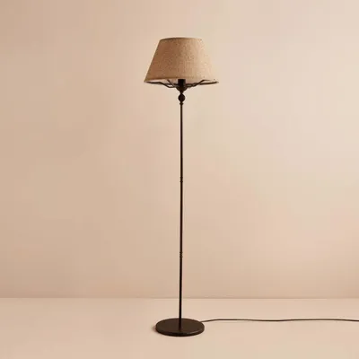 Produktbild von Opviq, AYD-3482, Stehlampen, Beige, Metall, 38 x 38 x 150 cm