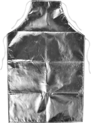 Produktbild von 1000 °C hitzebeständige Aluminiumfolien-Schürze Hochtemperatur-Arbeitsschürze