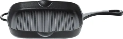 Produktbild von Küchenprofi Provence, Quadratisch, Grillpfanne, Schwarz, 250 °C, Eisenguss, 26 cm