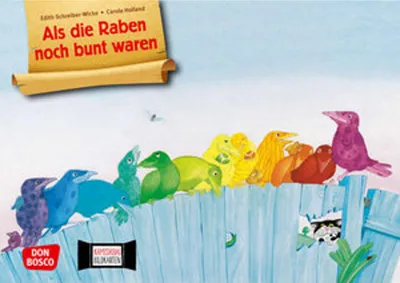 Produktbild von Als die Raben noch bunt waren. Kamishibai Bildkartenset