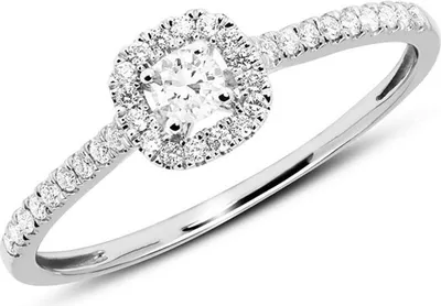 Produktbild von Diamantring 14K Weißgold (Größe: 52mm)