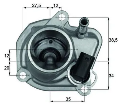 Produktbild von Mahle Thermostat für Chrysler Pt