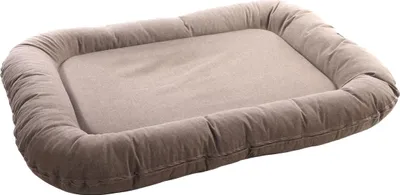 Produktbild von Flamingo Hundekissen Lotta oval taupe, Maße: 120 x 90 x 16 cm