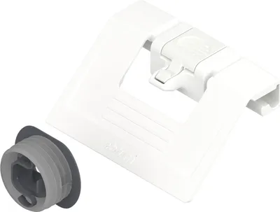 Immagine prodotto di Maniglia Blum per cassetto interno scatola tandem in plastica bianco seta