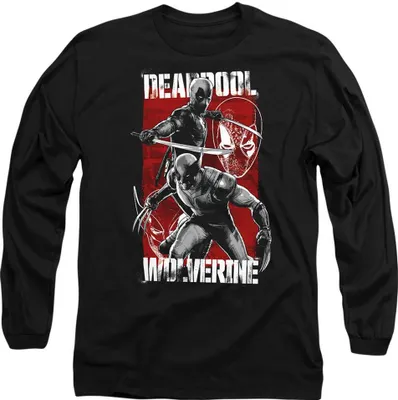 Obrázek produktu pro Deadpool & Wolverine - tričko pánské/dámské uni TV14189 (XXL) (Černá)