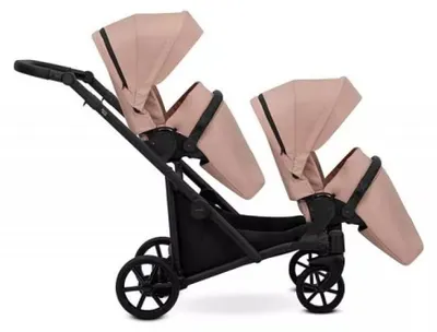 Image de Kunert Poussette Brav DUO 3 in1 sièges auto Pink