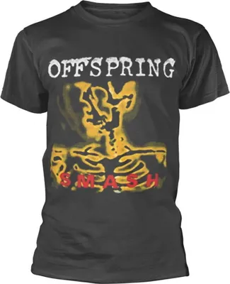 Obrázek produktu pro The Offspring - Tričko "Smash 20" pro muže/dámy Uni RO2615 (XL) (Anthracite)