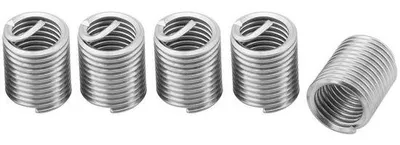 Image de Kit de réparation de filetage en acier inoxydable - 60 pièces - polyvalent - pour différents matériaux