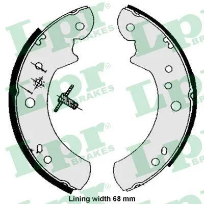 Immagine prodotto di Kit freno LPR, modello 5060