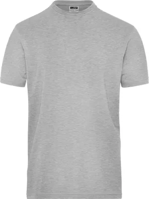 Produktbild von T-Shirt aus weichem Elastic-Single-Jersey grey-heather, Gr. S